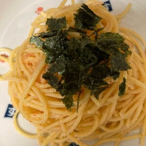 ボウルで混ぜる簡単♪明太子パスタ♪